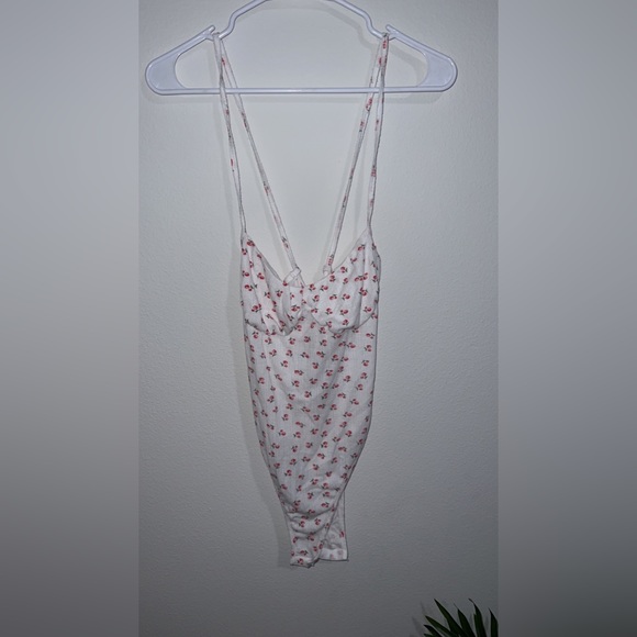 Cherry Picnic Bodysuit Dress main image 0